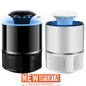 LUMINÁRIA MATA MOSQUITOS USB NEW - ARMADILHA DE LED
